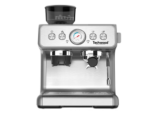 Techwood Professionele Espressomachine met koffiemolen 